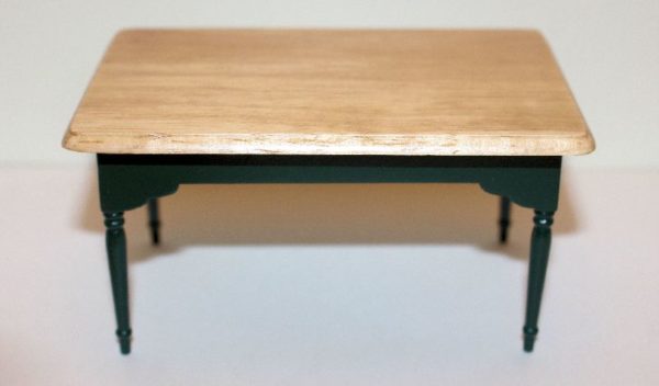 Green and Pine Top Table