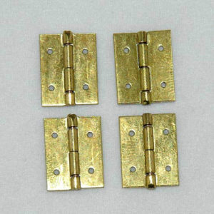 Large dollhouse door hinges