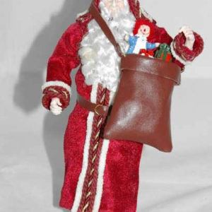 Santa doll, handcrafted