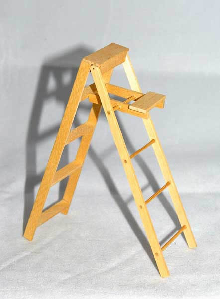 Pine fold out ladder