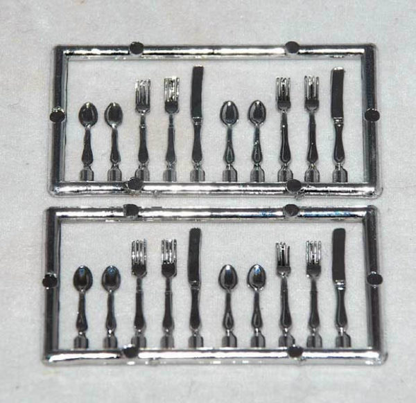 Cutlery, silver,  20 piece