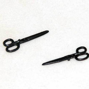Scissors, black, 2 pack