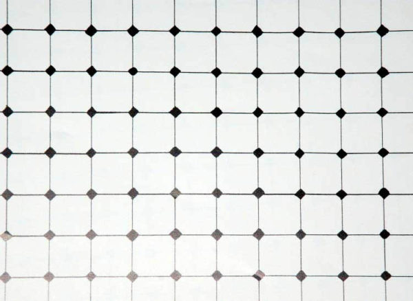 Diamond tile, cream background