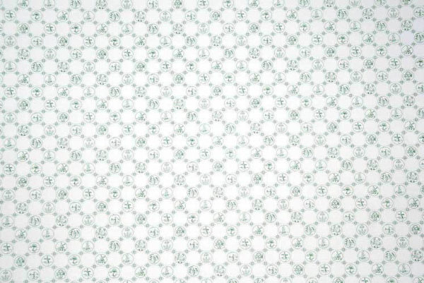 New Dutch tile white and green