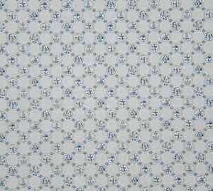 New Dutch tile, white and blue