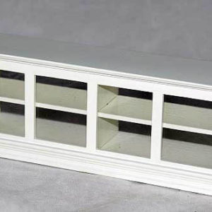 Low display cabinet white