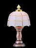 Tiffany lamp white