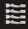 Single socket extension cord 4 pack