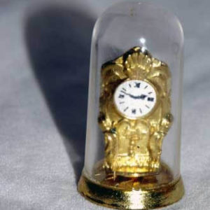 Dome clock gold