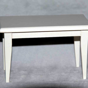 Kitchen table, white
