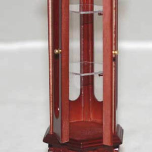 Curio cupboard, hexagonal