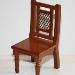 Dining chair, light walnut
