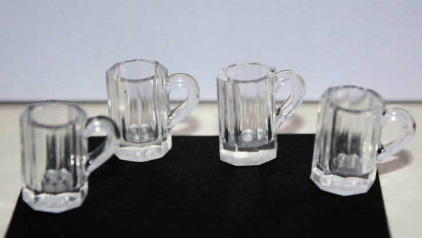 Beer mugs, set 4