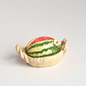 Watermelon topped tureen dish