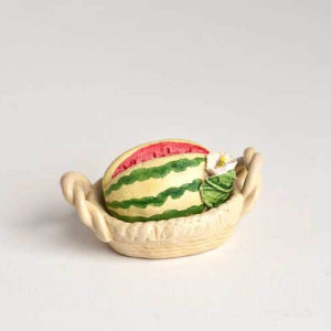 Watermelon topped tureen dish