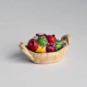 Fruit  topped tureen dish