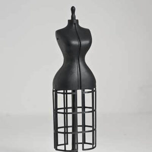 Black dressmaker mannequin