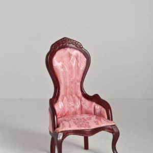 Victorian era pink chair