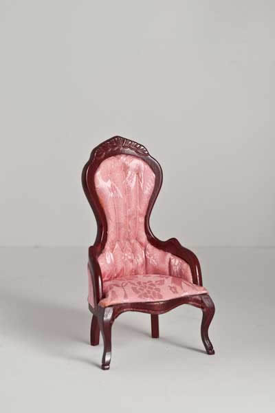 Victorian era pink chair