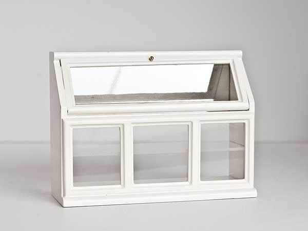 White display cabinet