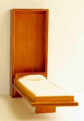 Murphy bed or hideaway bed-single