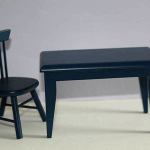 Dark blue table  only