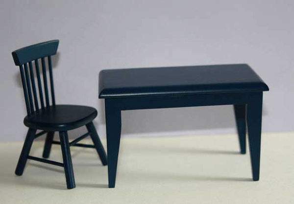 Dark blue table  only