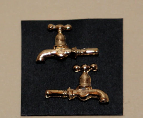 Gold taps