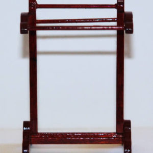 Mahogany towel stand