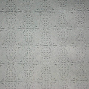 Embossed paper for metal ceilings, large pattern