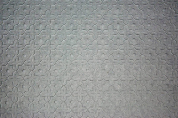 Embossed paper for metal ceilings, small pattern