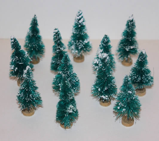 Christmas trees, set 12