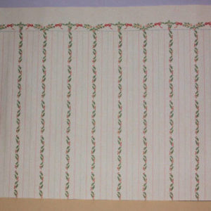 Wallpaper holly stripes