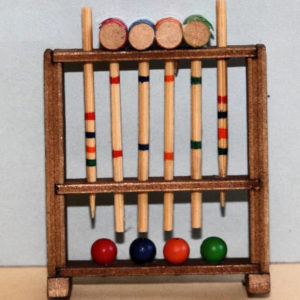 Croquet mallets and balls