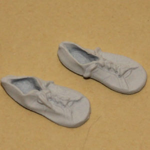 White sandshoes