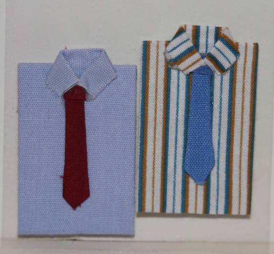 Mens shirt and tie