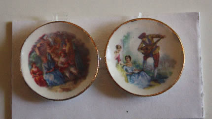 China Plates, set of two. #3