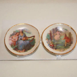 China Plates, set of two. #3