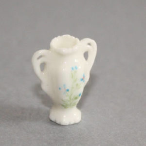 white porcelain urn shaped vase