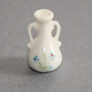 White porcelain geni vase  very small