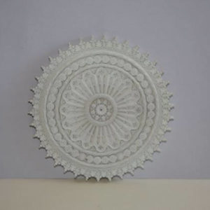 Ceiling rose heavily decorated