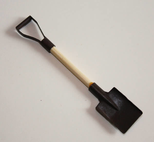 Metal garden spade