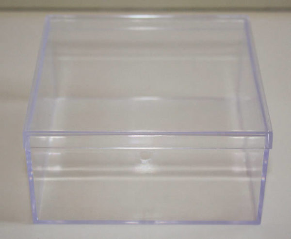 Clear square box