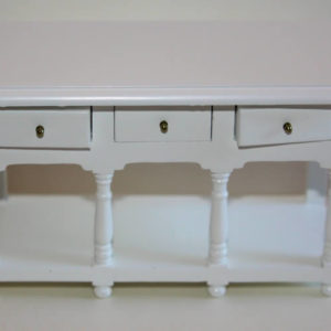 Buffet  white timber with drawers