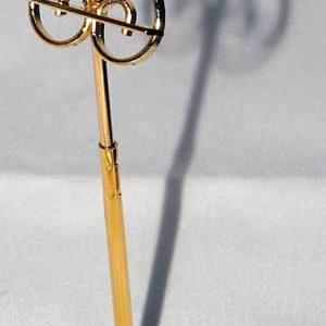 Golden music stand