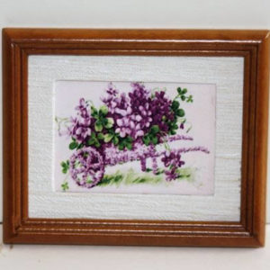 Print of violets