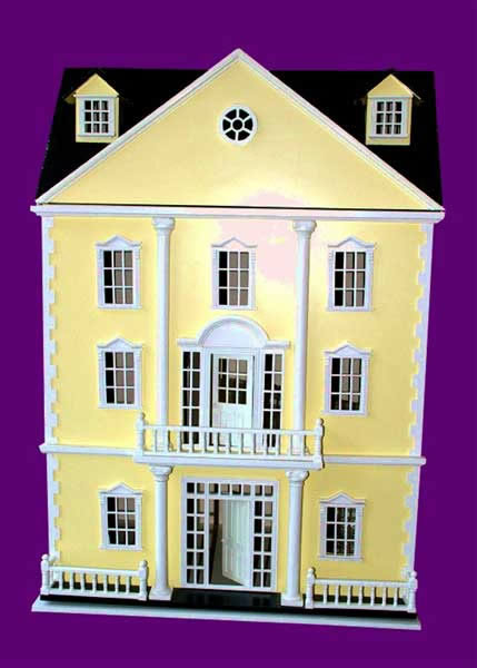Yellow dollhouse sale
