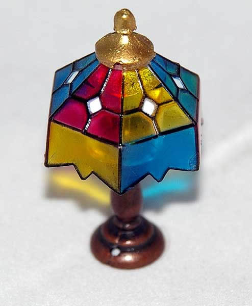 Multi-coloured lamp