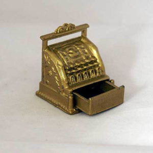 Gold  cash register