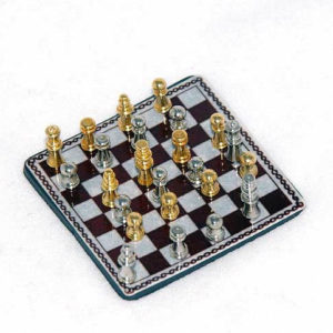 Chess board and pieces
